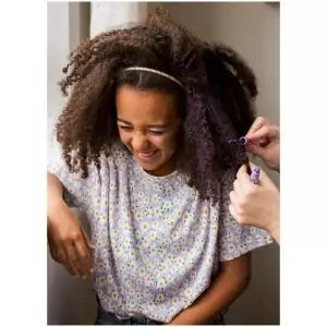 Alternative view of Máscara De Pelo Doble Rosa Púrpura de Namaki