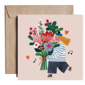Postal Flower girl de Daria Solak