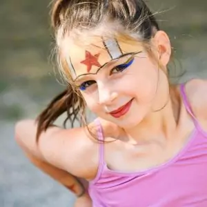 Alternative view of Lápiz maquillaje infantil Plateado de Namaki