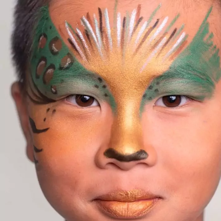 Lápiz maquillaje infantil Dorado de Namaki - Imagen 3