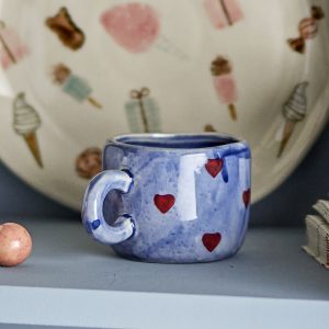 Alternative view of Taza Nini corazones de Bloomingville