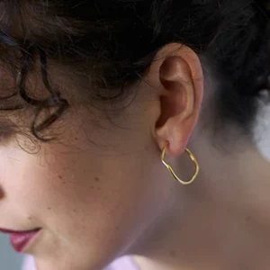 Alternative view of Pendientes aros Sketches de Sewasong