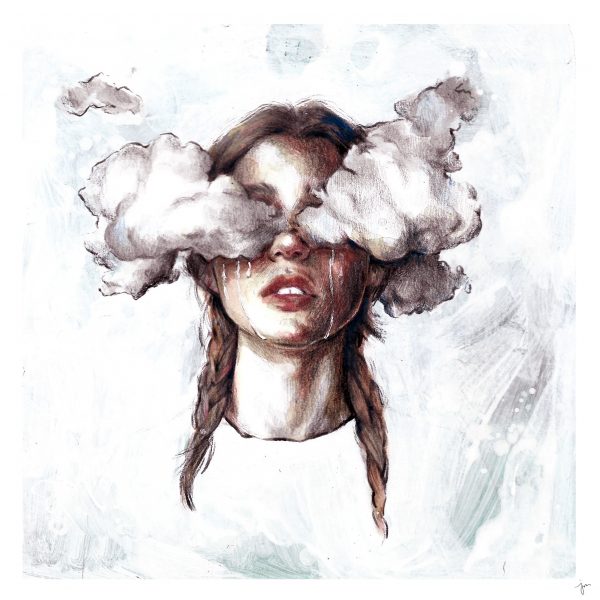 Print Nubes de Judit Miau