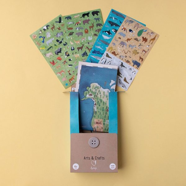 Animal World Poster and Stickers de Londji - Imagen 3