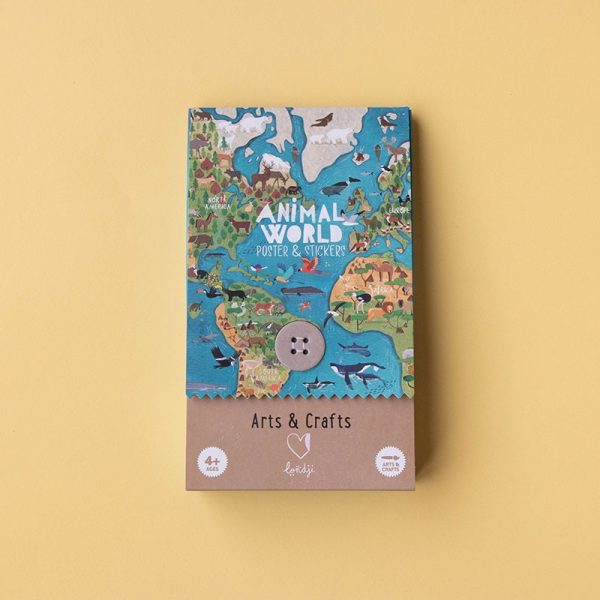 Animal World Poster and Stickers de Londji