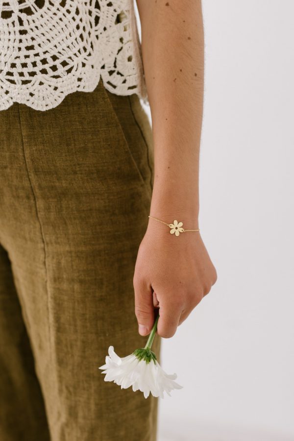 Pulsera Flor de Fauna y flora