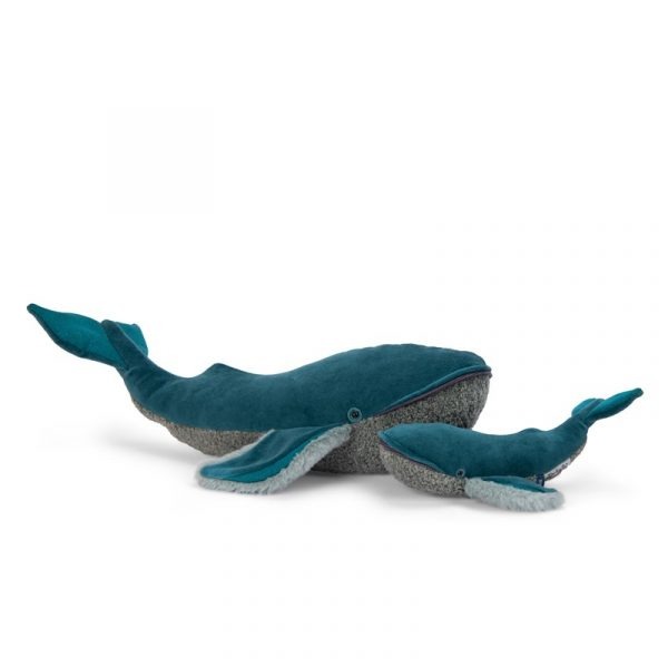 Peluche Ballena jorobada pequeña de Moulin Roty - Imagen 4