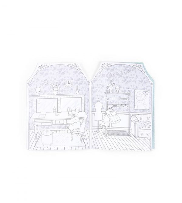 Cuaderno Pegatinas La Petite École De Danse de Moulin Roty - Imagen 4