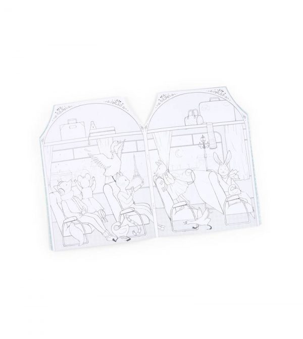Cuaderno Pegatinas La Petite École De Danse de Moulin Roty - Imagen 5