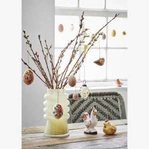 Alternative view of Adorno huevo de pascua con cuentas de Madam Stoltz