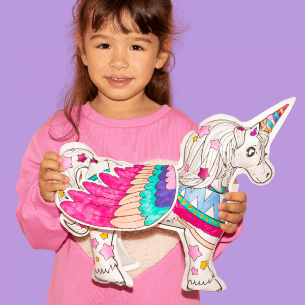 Juguete Inflable coloreable de Unicornio - Imagen 3
