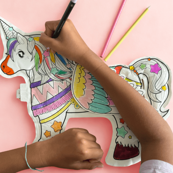 Juguete Inflable coloreable de Unicornio - Imagen 4