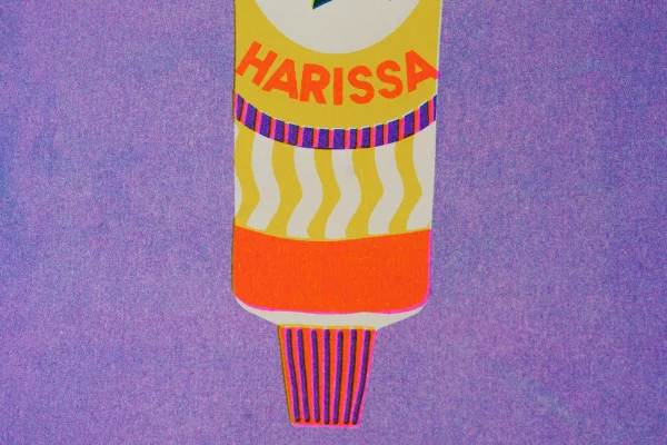 Print A4 Harissa de Naomi Wilkinson Illustration - Imagen 3