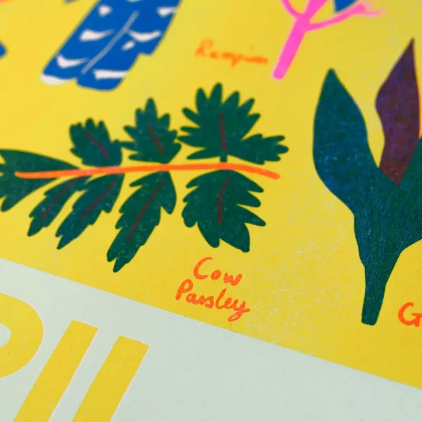 Print A3 April de Naomi Wilkinson Illustration - Imagen 2