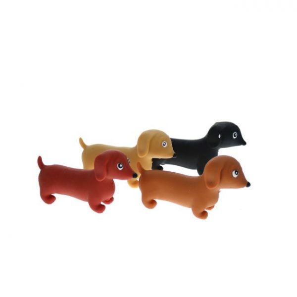 Juguete antiestrés Perro Salchicha Mercredi et Patati - Imagen 4
