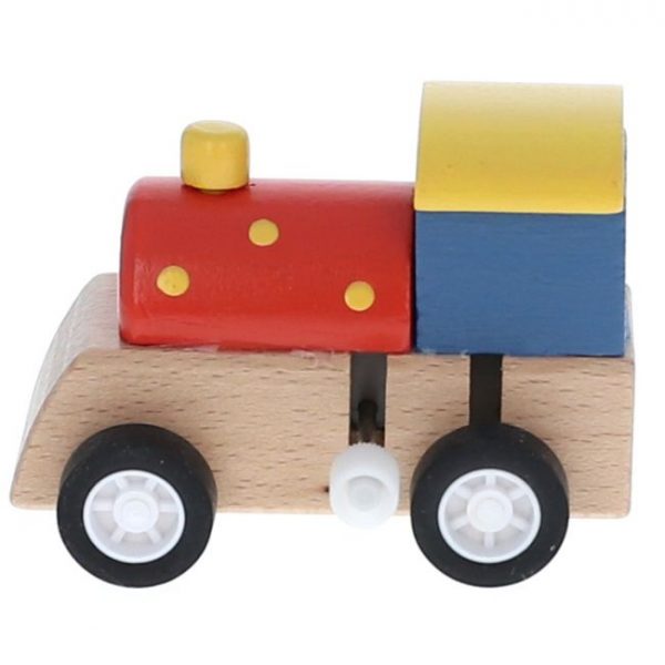 Tren de cuerda de madera de Mercredi et Patati