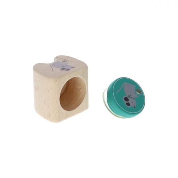 Caja de dientes de madera Ratoncito de Mercredi et Patati - Imagen 2