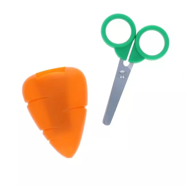 Tijeras pequeñas Zanahoria magnética de Mercredi et Patati - Imagen 2