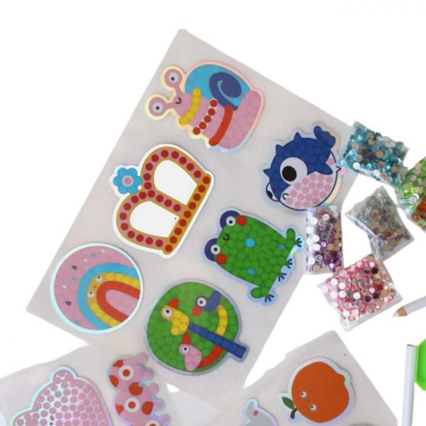 Kit de Diamantes y pegatinas de Mercredi et Patati - Imagen 2