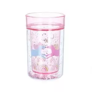 Vaso Unicornio rosa con purpurina de Pause Goûter