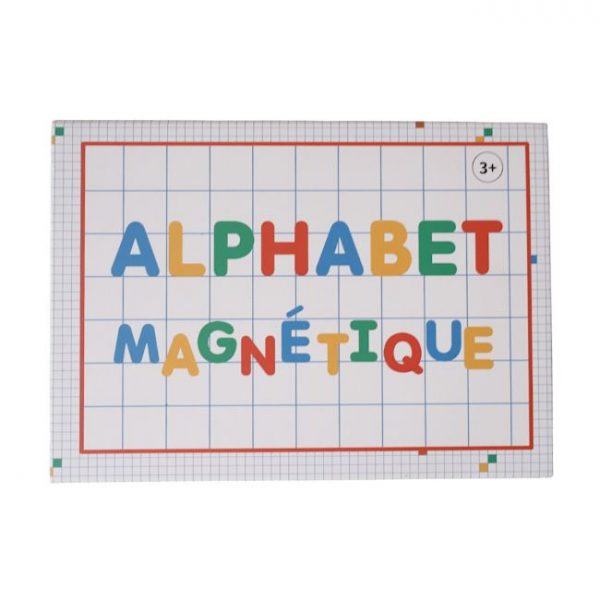 Caja magnética con alfabeto y dibujos de Mercredi et Patati