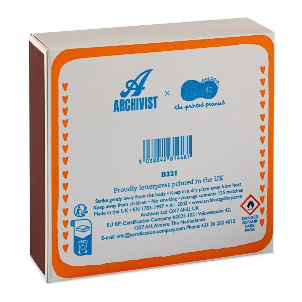 Caja de Cerillas Cat Lover de The Printed Peanut - Imagen 3
