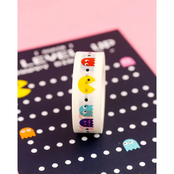 Cinta Washi Pac Man de Studio Inktvis - Imagen 2