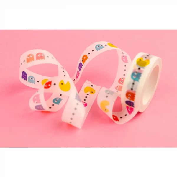 Cinta Washi Pac Man de Studio Inktvis - Imagen 3