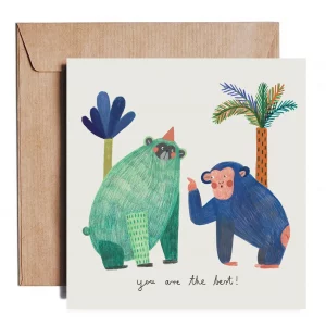 Postal You are the best greetings de Daria Solak