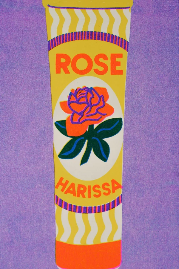 Print A4 Harissa de Naomi Wilkinson Illustration - Imagen 2
