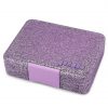 Fiambrera 3 secciones - Twinkle Glitter Purple de Yumbox