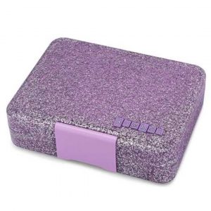 Fiambrera 3 secciones - Twinkle Glitter Purple de Yumbox