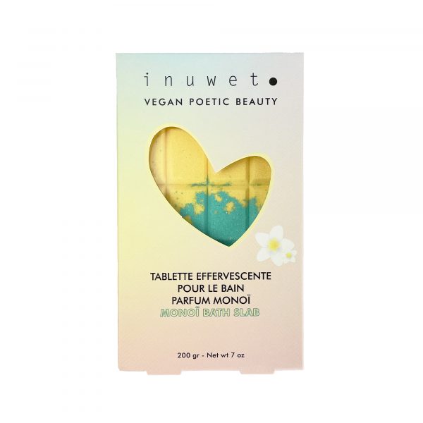Tableta de Baño Efervescente de Vainilla Inuwet
