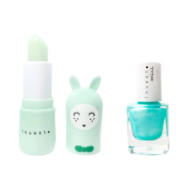 Set de labial + esmalte de uñas de Manzana de Inuwet - Imagen 3