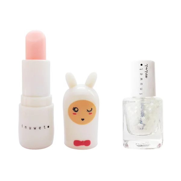 Set labial + pintauñas Algodón de azúcar de Inuwet - Imagen 6
