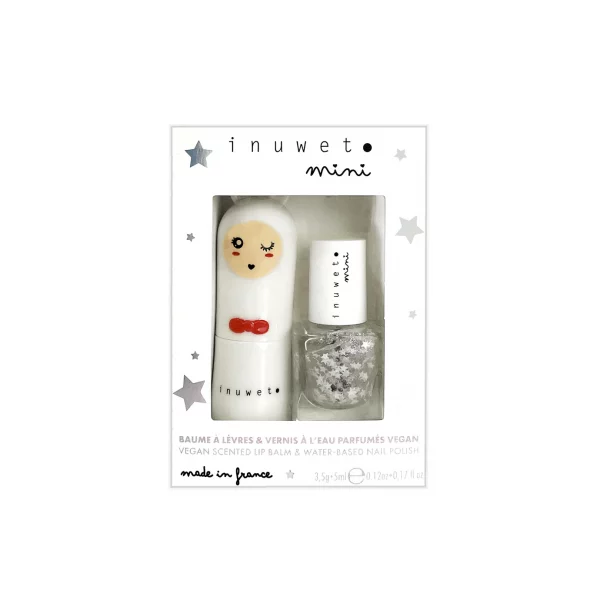 Set labial + pintauñas Algodón de azúcar de Inuwet