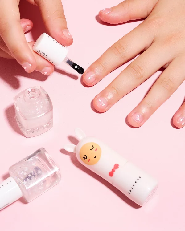 Set labial + pintauñas Algodón de azúcar de Inuwet - Imagen 2