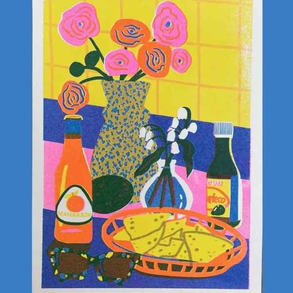 Print A5 Naturaleza muerta 2 de Naomi Wilkinson Illustration