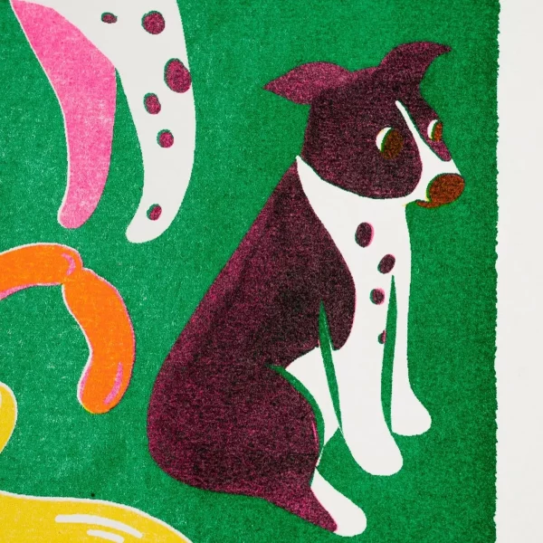 Print A3 Perros de Naomi Wilkinson Illustration - Imagen 2