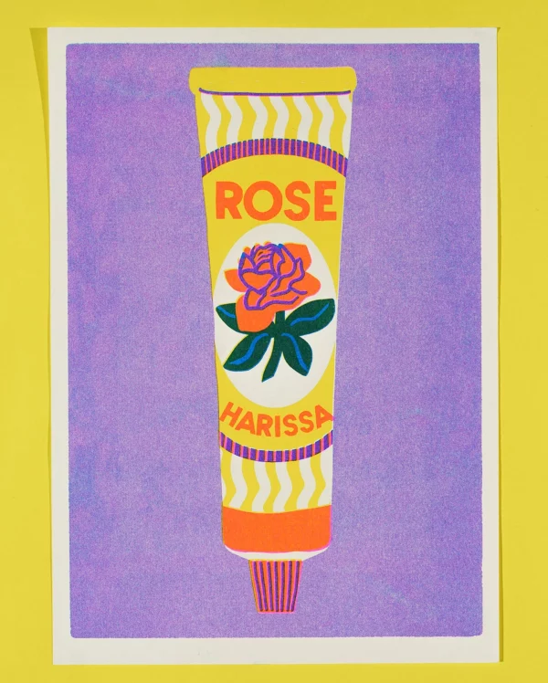 Print A4 Harissa de Naomi Wilkinson Illustration