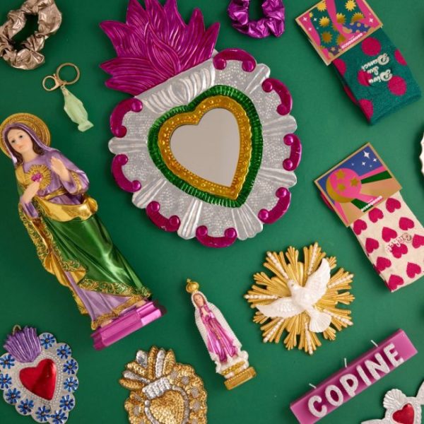 Llavero Virgen fosforescente de Roodoudou - Imagen 2