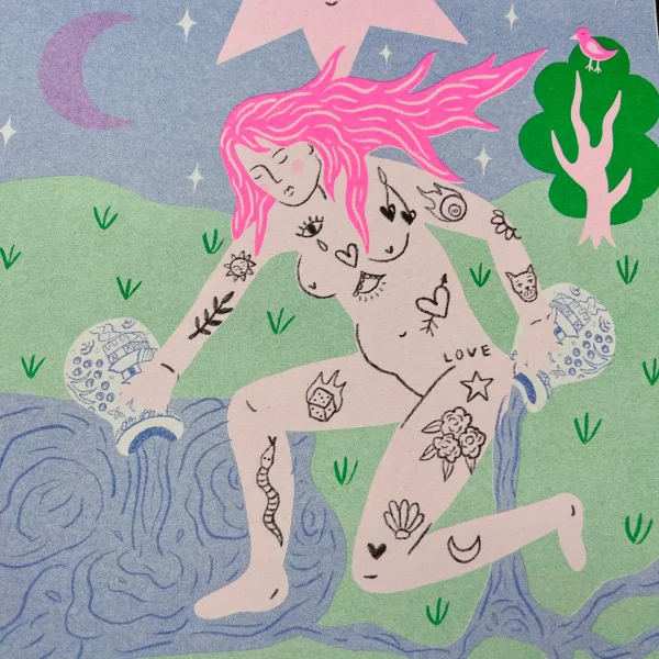 Print A4 The Star Tarot de Amy Hastings - Imagen 2