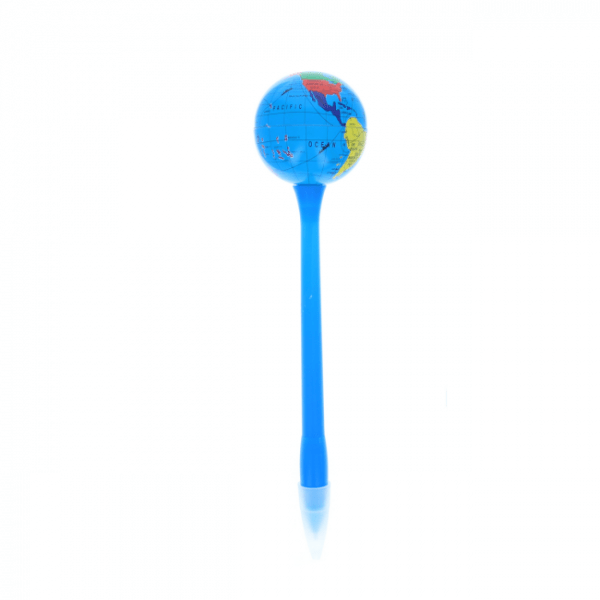 Bolígrafo Bola del mundo azul de Mercredi et Patati