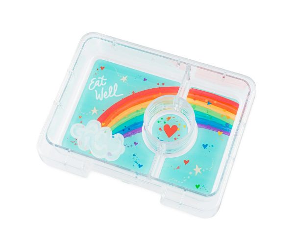 Fiambrera 4 secciones - Purple Rainbow de Yumbox - Imagen 2