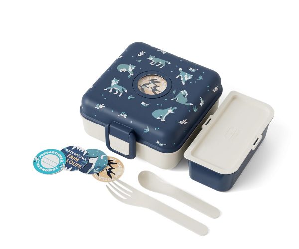 Fiambrera Snacky Wolf de Monbento