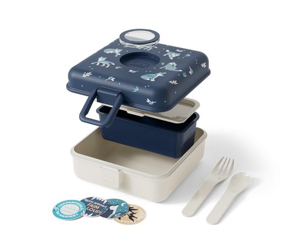 Fiambrera Snacky Wolf de Monbento - Imagen 2