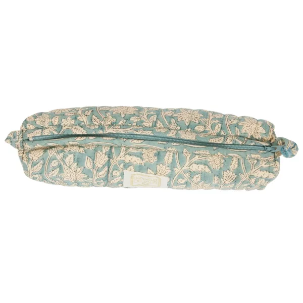 Estuche Nila Azul y Verde Goa de Bonheur du jour - Imagen 4
