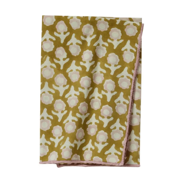 Set 2 servilletas Isha Olive de Bonheur du jour - Imagen 2