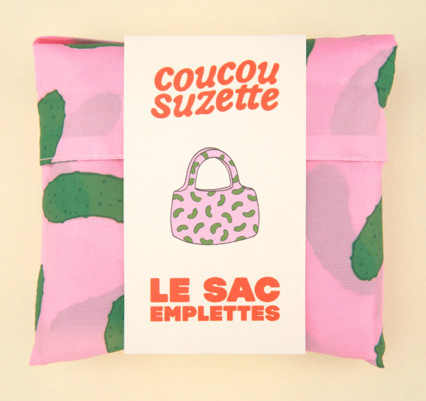 Bolsa Shopper Pepinillos de Coucou Suzette - Imagen 3