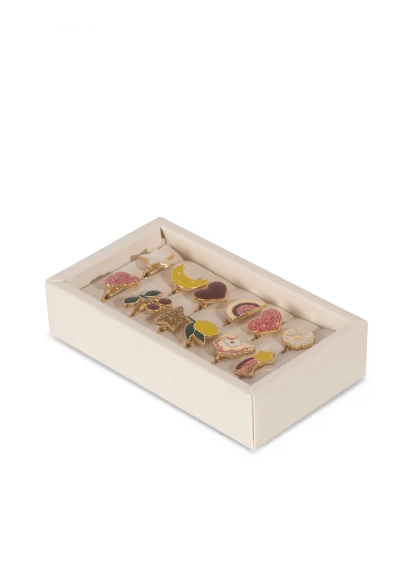 Set 12 anillos de Konges Sløjd - Imagen 7